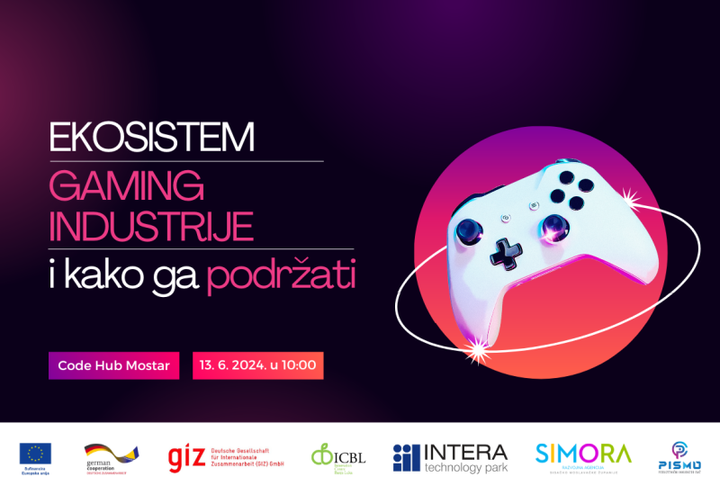 Poziv na seminar “Ekosistem gaming industrije i kako ga podržati”